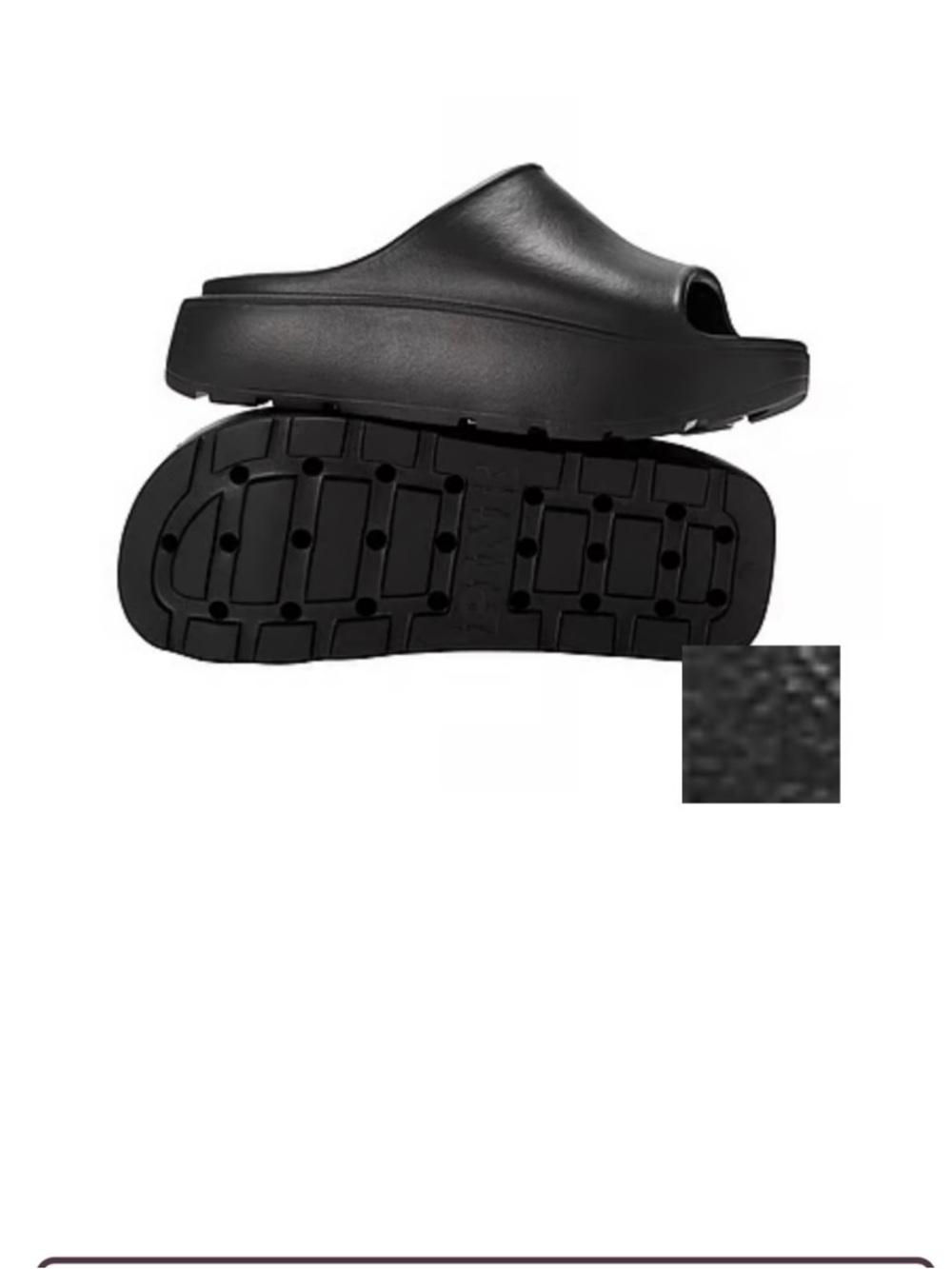 Women Black Slide Sandals - Lightweight Comfort